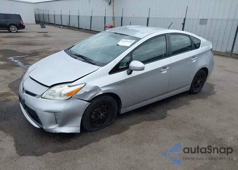 2012 Toyota Prius Two z USA, uszkodzony, nr VIN JTDKN3DU1C5516271